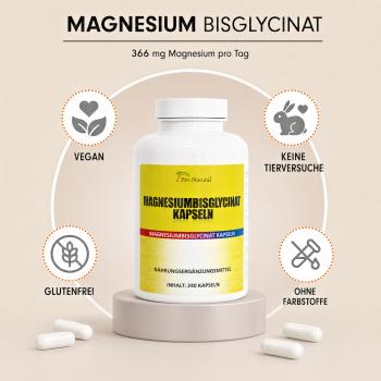 Pro Natural Magnesiumbisglycinat Kapseln