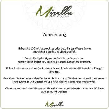 Mirella Hyaluron Ultra-Niedermolekular 15g
