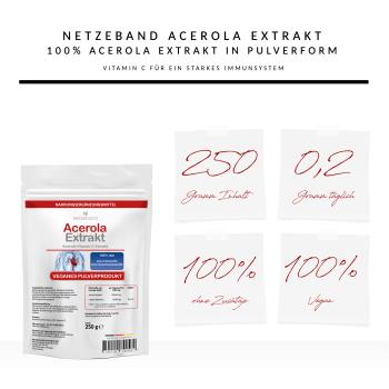 Netzeband Acerola Extrakt