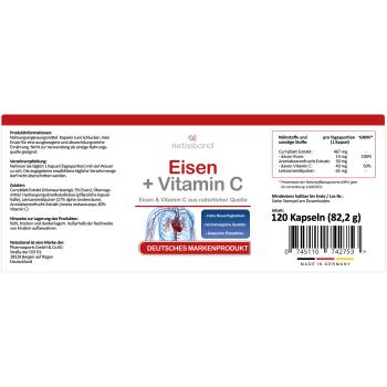 Preview: Netzeband Eisen + Vitamin C