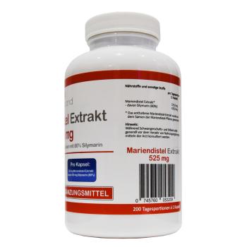 Netzeband Mariendistel Extrakt 525mg