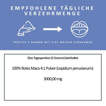 Natur Flair Rotes Maca Pulver