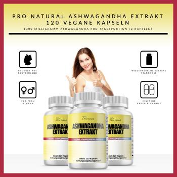 Preview: Pro Natural Ashwagandha Extrakt