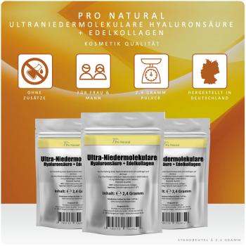 Pro Natural Hyaluronsäure + Edelkollagen