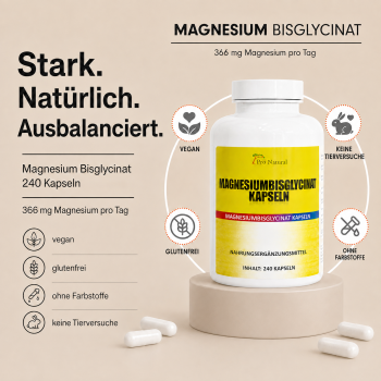 Preview: Pro Natural Magnesiumbisglycinat Kapseln