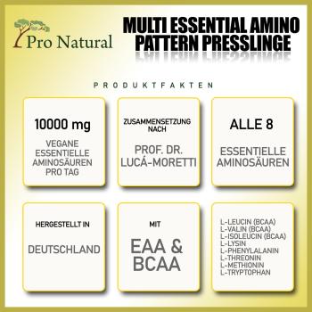 Preview: Pro Natural Multi Essential Amino Pattern Presslinge