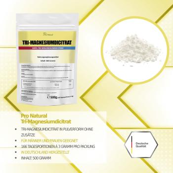 Pro Natural Tri-Magnesiumdicitrat