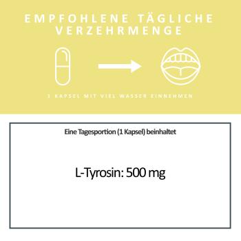Pro Natural L-Tyrosin Kapseln