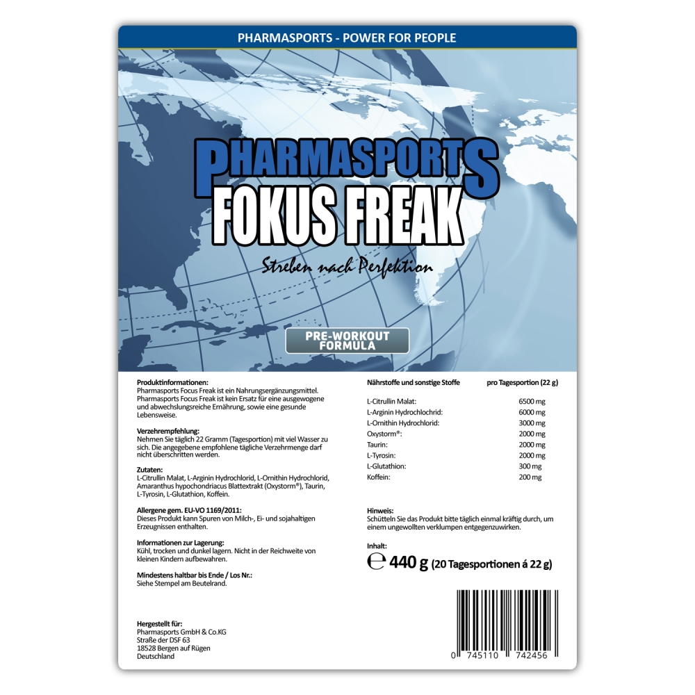 Pharmasports Fokus Freak Pharmasports Fokus Freak