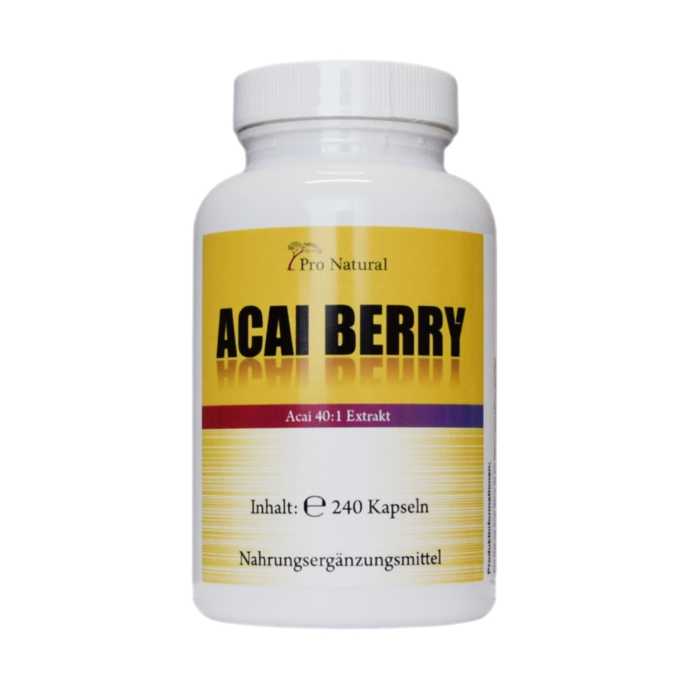 Natural Acal Berry 90