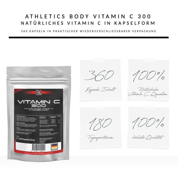 Athletics Body Vitamin C 300