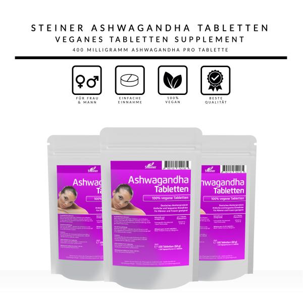 Steiner Ashwagandha Tabletten