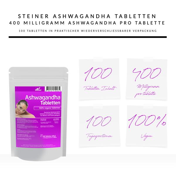 Steiner Ashwagandha Tabletten