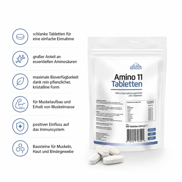Bergen Amino 11 Tabletten