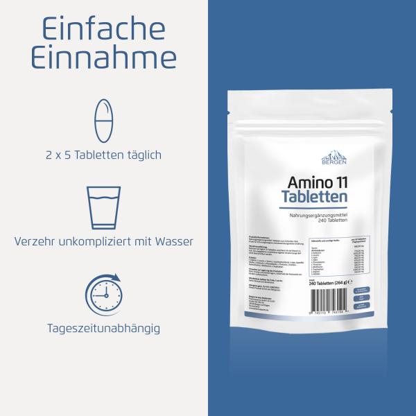 Bergen Amino 11 Tabletten