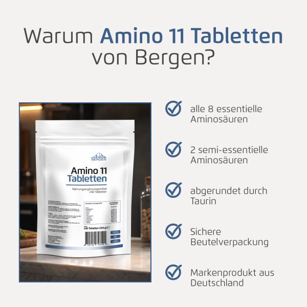 Bergen Amino 11 Tabletten