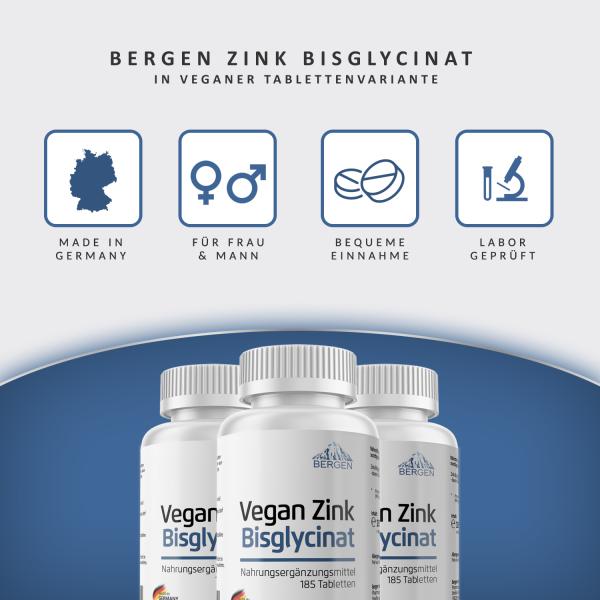Bergen Zink Bisglycinat