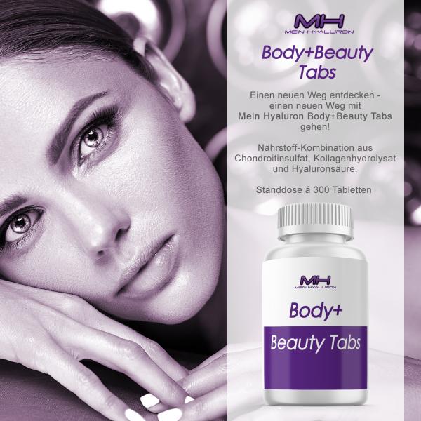 Mein Hyaluron Body+Beauty Tabs 300