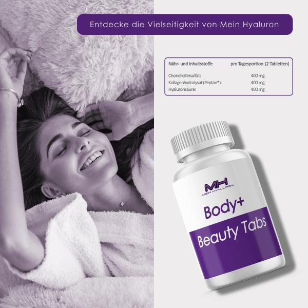 Mein Hyaluron Body+Beauty Tabs 300