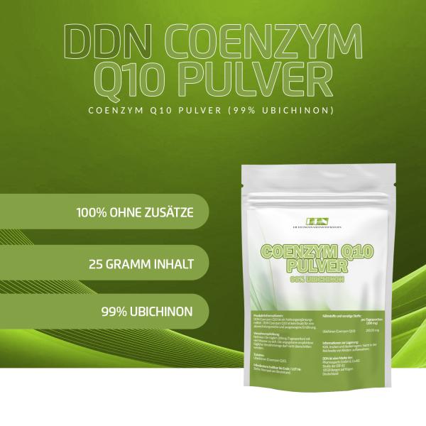 DDN Coenzym Q10 Pulver 25g