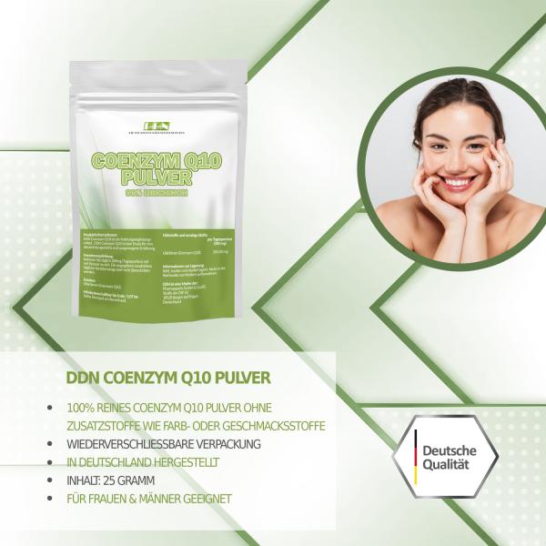 DDN Coenzym Q10 Pulver 25g