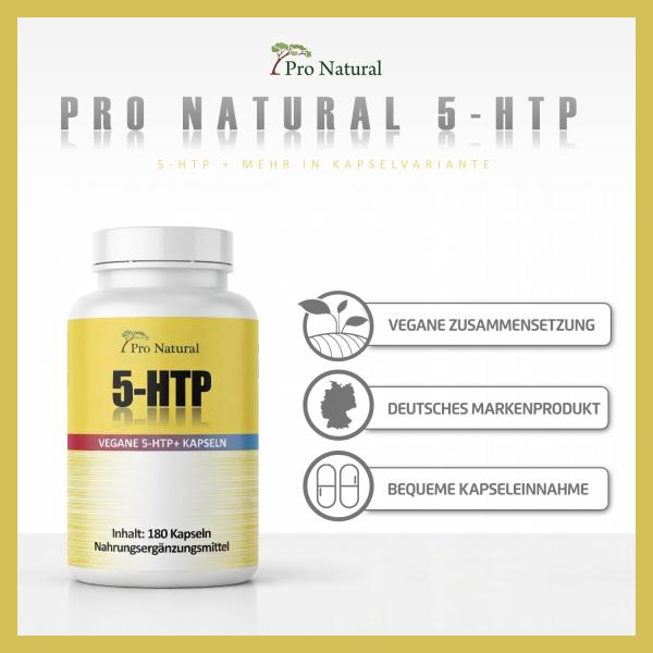 Pro Natural 5-HTP 100mg Kapseln