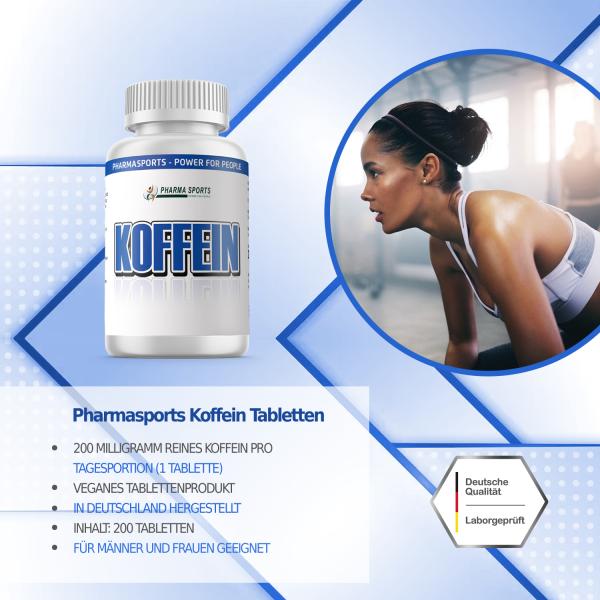 Pharmasports Koffein Tabletten