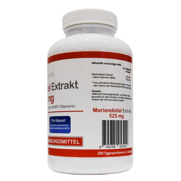 Netzeband Mariendistel Extrakt 525mg