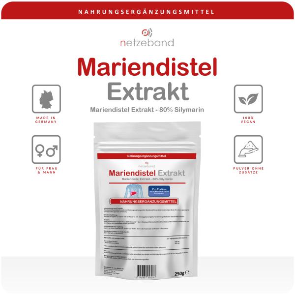 Netzeband Mariendistel Extrakt 250g