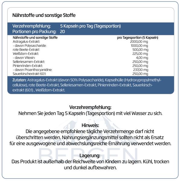 Bergen Nieren Plus Kapseln