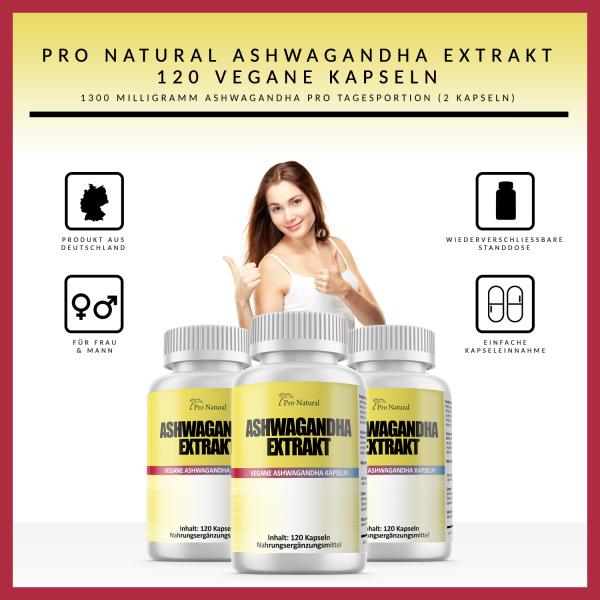 Pro Natural Ashwagandha Extrakt
