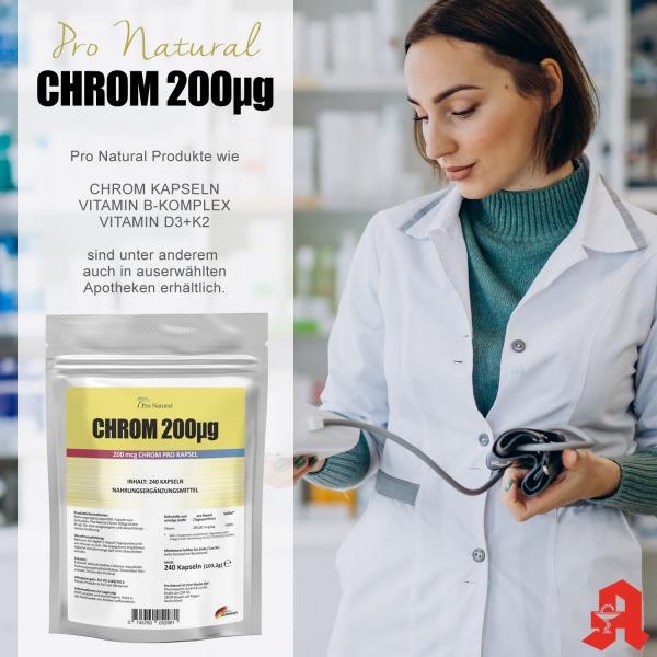 Pro Natural Chrom 200µg Pro Natural Chrom 200µg