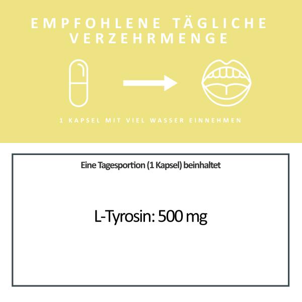 Pro Natural L-Tyrosin Kapseln