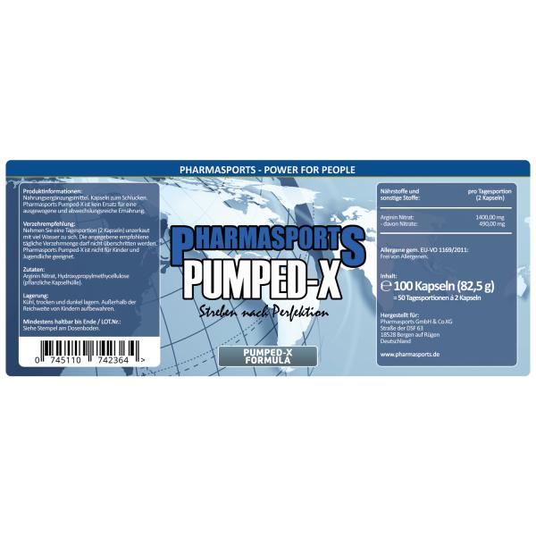 Pharmasports Pumped X