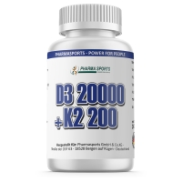 Pharmasports Vitamin D3 20000 + K2 200