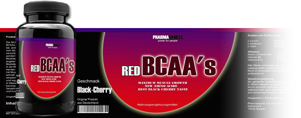 Instand Red BCAA Pulver