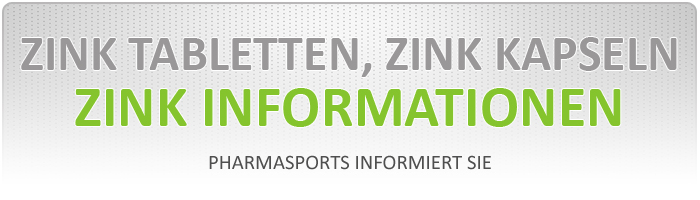 Zink Informationen zu Zink Tabletten oder Zink Kapseln