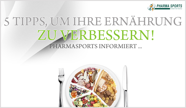 5 Ernährungstipps von Pharmasports