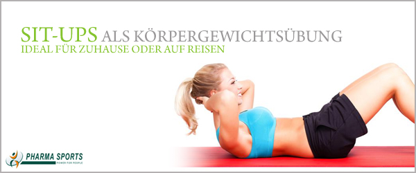 Sit-Ups als Körpergewichtsübung 