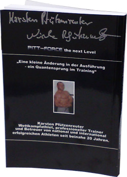 PITT Force Training das Buch mit original Unterschrieft Handsigniert hol ich mir bei Pharmasports.de