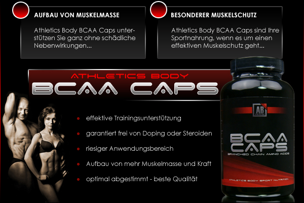 Athletics Body BCAA Caps