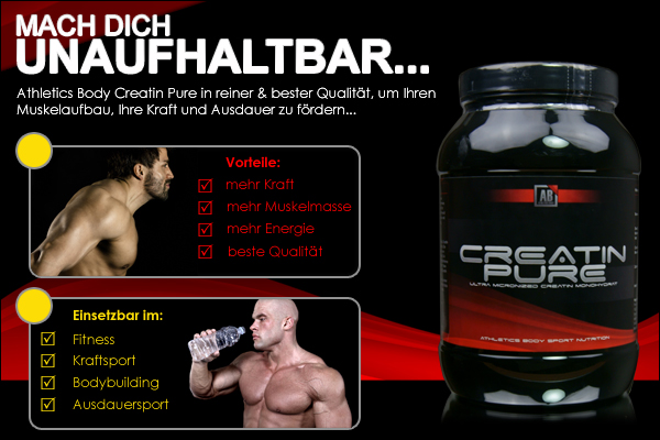 Athletics Body Creatin Pure bei Pharmasports!