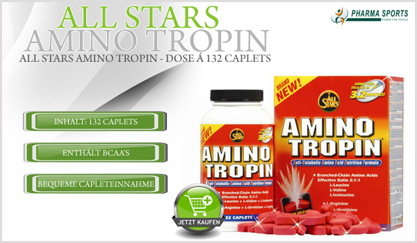 All Stars Amino Tropin - Dose á 132 Caplets