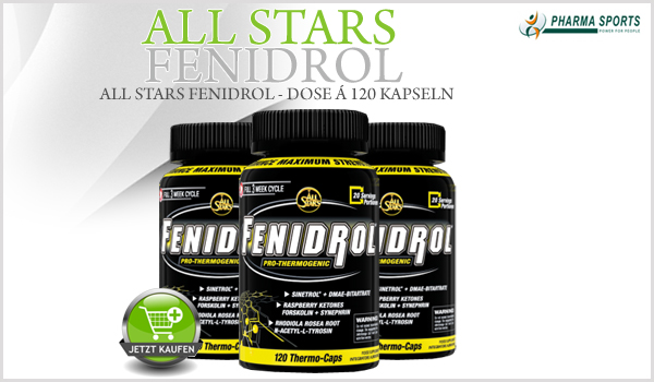 All Stars Fenidrol - Dose á 120 Kapseln