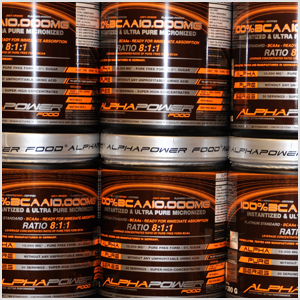 Alphapower Food 100% BCAA Powder