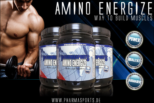 Pharmasports Amino Energize - Alle wichtigen Aminosäuren in einem Vereint