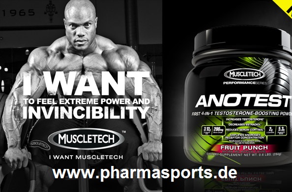 Muscletech AnoTech Testosteron Booster 4 in einen