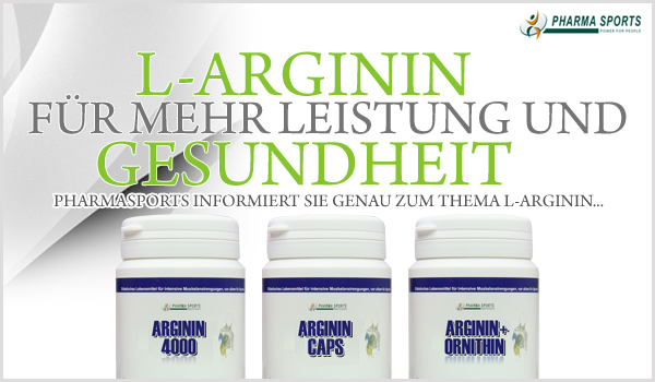 Arginin, gut für die Leistung, noch besser für die Gesundheit