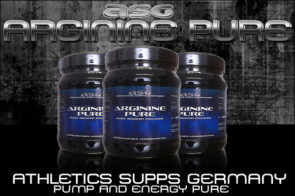 ASG Arginine Pure zum Muskelaufbau und mehr