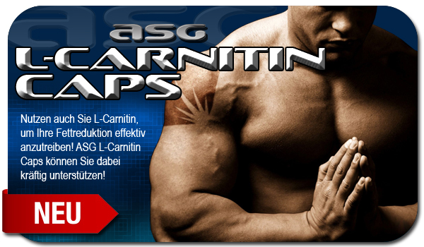 ASG L-Carnitin zum Muskelaufbau im Bodybuilding